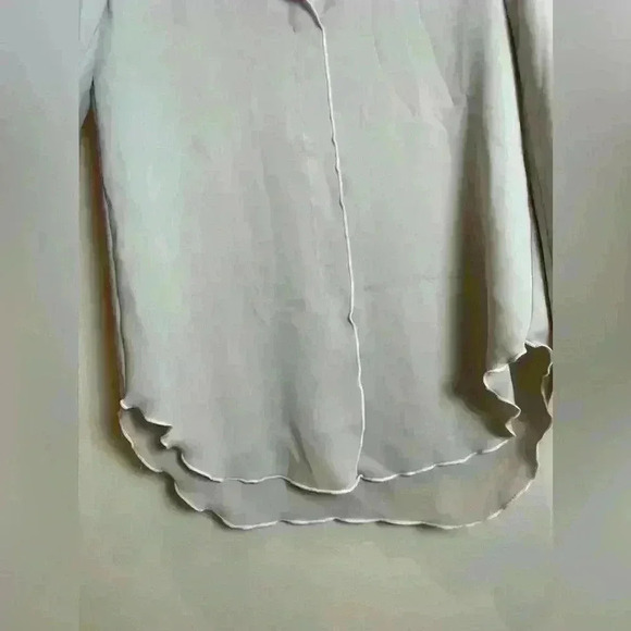 Aritzia Babaton Rena Gray Blouse - Picture 5 of 8